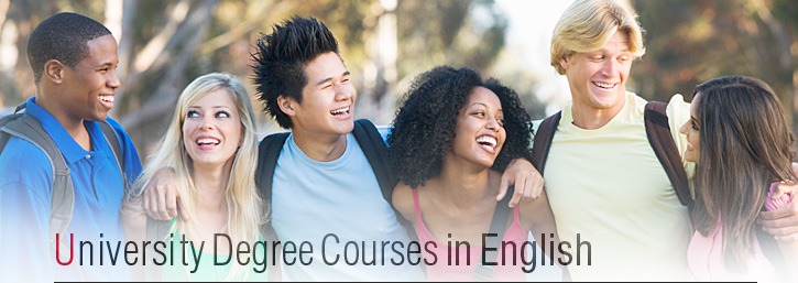 University Degree Courses in English