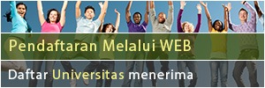 Daftar Universitas menerima Pendaftaran Melalui WEB