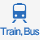 Access by train or bus